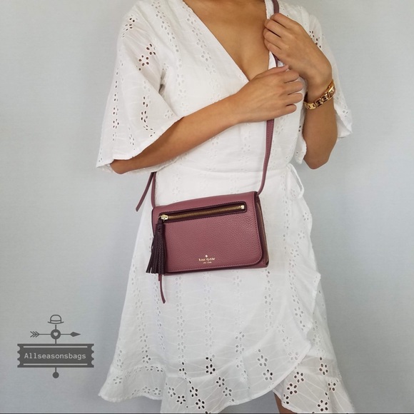 NWT Kate Spade Chester Street Avie Rum Crossbody - Picture 4 of 8